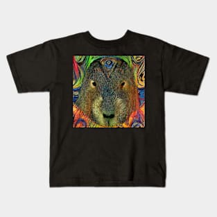 Trippy Capivara Kids T-Shirt